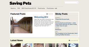 Screen shot of Saving Pets